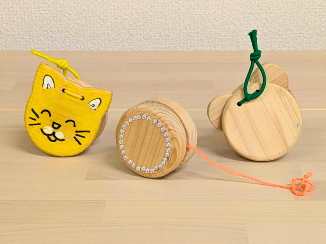 わくわくワークショップ　コマ⭐︎カスタネット⭐︎アイスクリーム